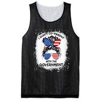 I Don T Coparent With The Government Mesh Reversible Basketball Jersey Tank