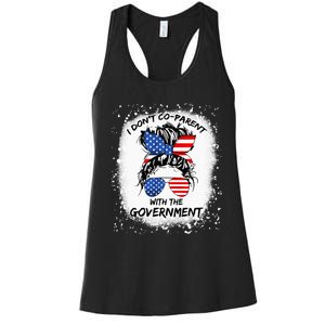 I Don T Coparent With The Government Women's Racerback Tank