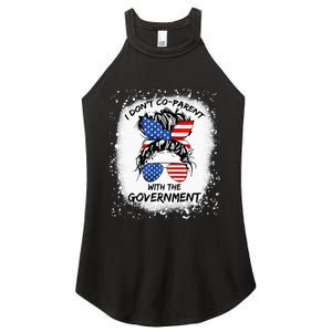 I Don T Coparent With The Government Women's Perfect Tri Rocker Tank