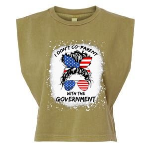 I Don T Coparent With The Government Garment-Dyed Women's Muscle Tee