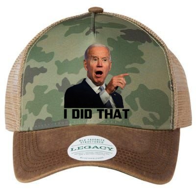 I Did That Joe Biden Legacy Tie Dye Trucker Hat