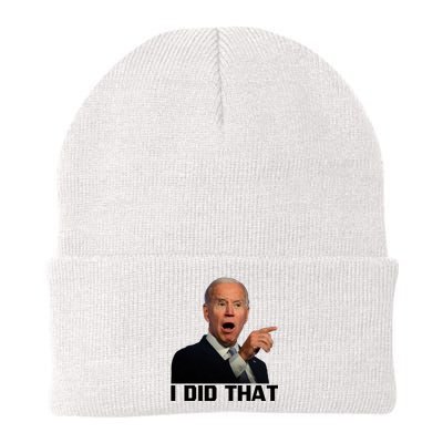 I Did That Joe Biden Knit Cap Winter Beanie