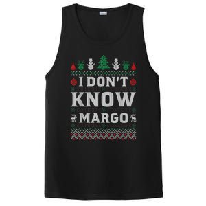 I Don T Know Margo Funny Christmas Gift Vacation PosiCharge Competitor Tank