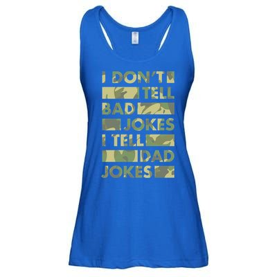 I DonT Tell Bad Jokes I Tell Dad Jokes Gift Ladies Essential Flowy Tank