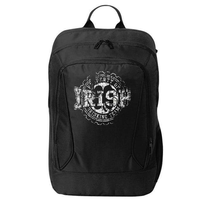 Irish Drinking Team St Patrick's Day Women Couples Group City Backpack