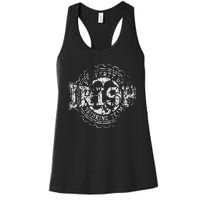 Irish Drinking Team St Patrick's Day Women Couples Group Women's Racerback Tank