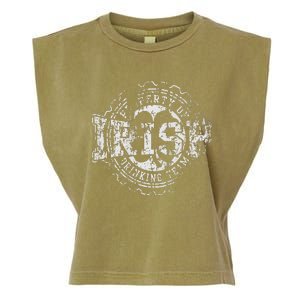 Irish Drinking Team St Patrick's Day Women Couples Group Garment-Dyed Women's Muscle Tee