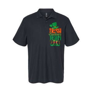 Irish Drinking Team St Patricks Day Funny Leprechaun Beer Softstyle Adult Sport Polo