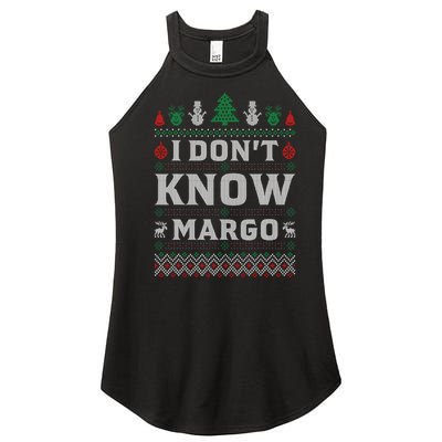 I Don t Know Margo - Funny Christmas Vacation Women’s Perfect Tri Rocker Tank