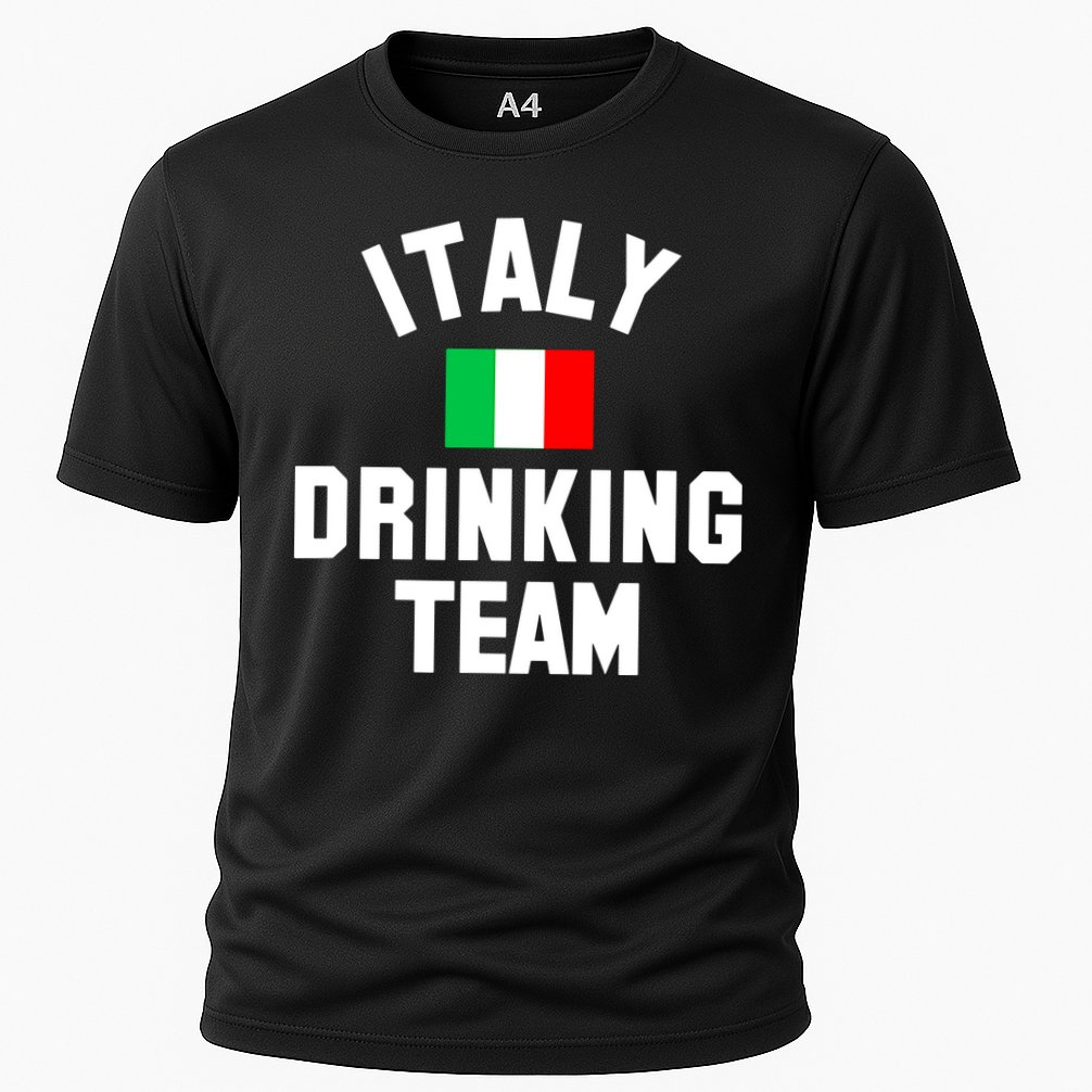 Italy Drinking Team Shirt For Italy Beer Festivals Cooling Performance Crew T-Shirt