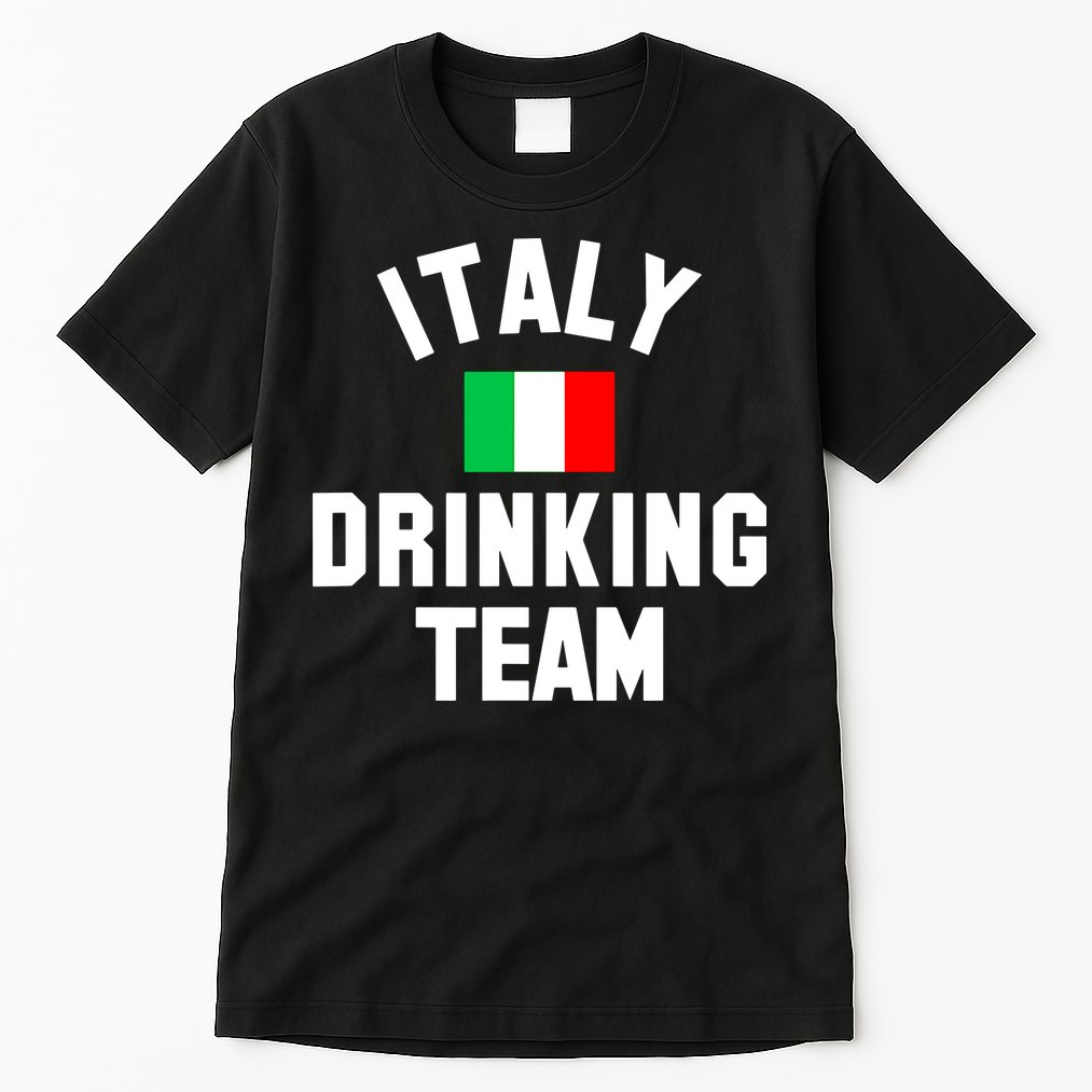 Italy Drinking Team Shirt For Italy Beer Festivals Tall T-Shirt