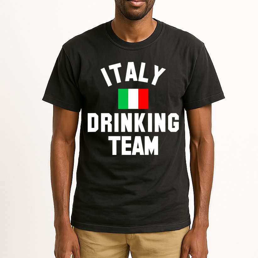 Italy Drinking Team Shirt For Italy Beer Festivals Tall T-Shirt