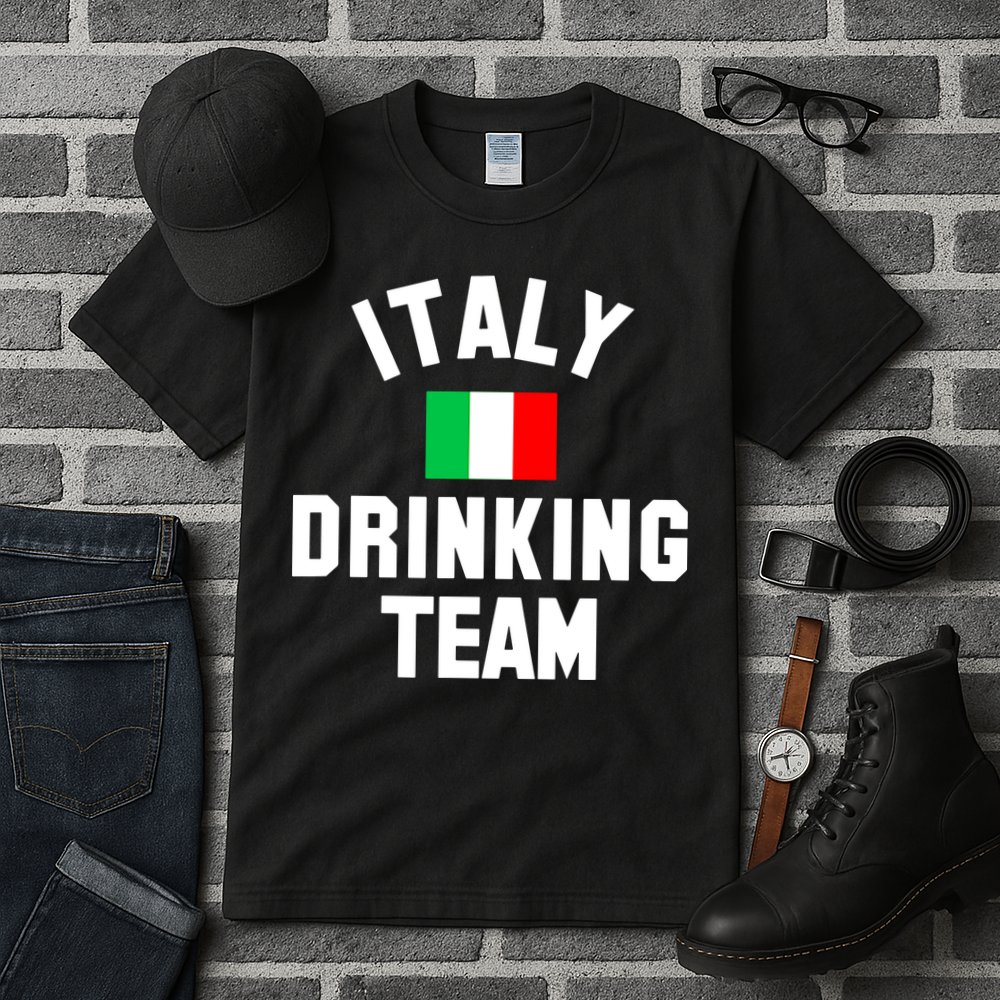 Italy Drinking Team Shirt For Italy Beer Festivals Tall T-Shirt