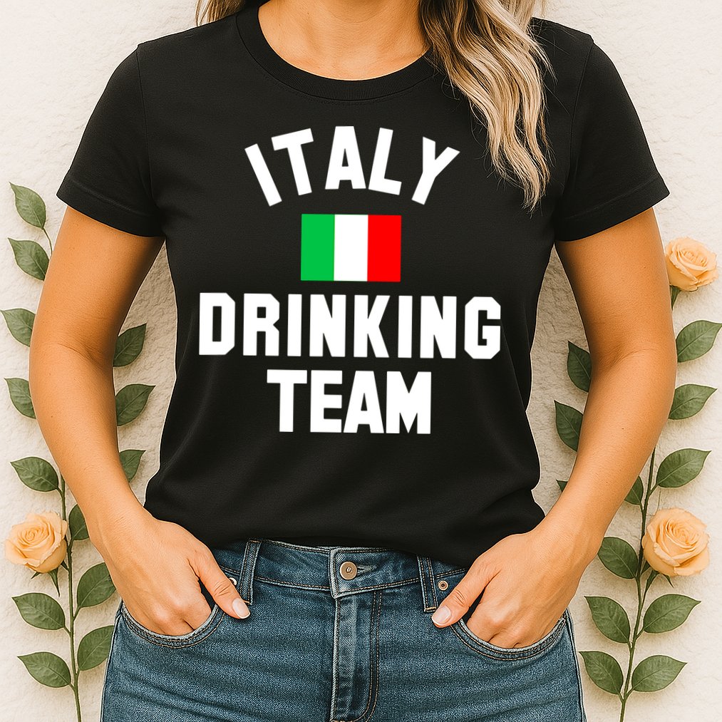 Italy Drinking Team Shirt For Italy Beer Festivals Womens T-Shirt