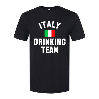 Italy Drinking Team Shirt For Italy Beer Festivals Softstyle® CVC T-Shirt