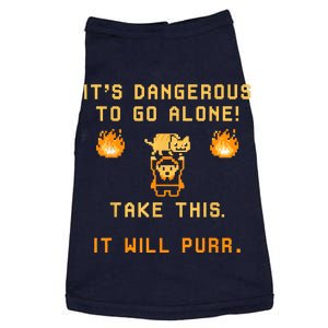 ITS DANGEROUS TO GO ALONE! TAKE THIS. IT WILL PURR Doggie Tank