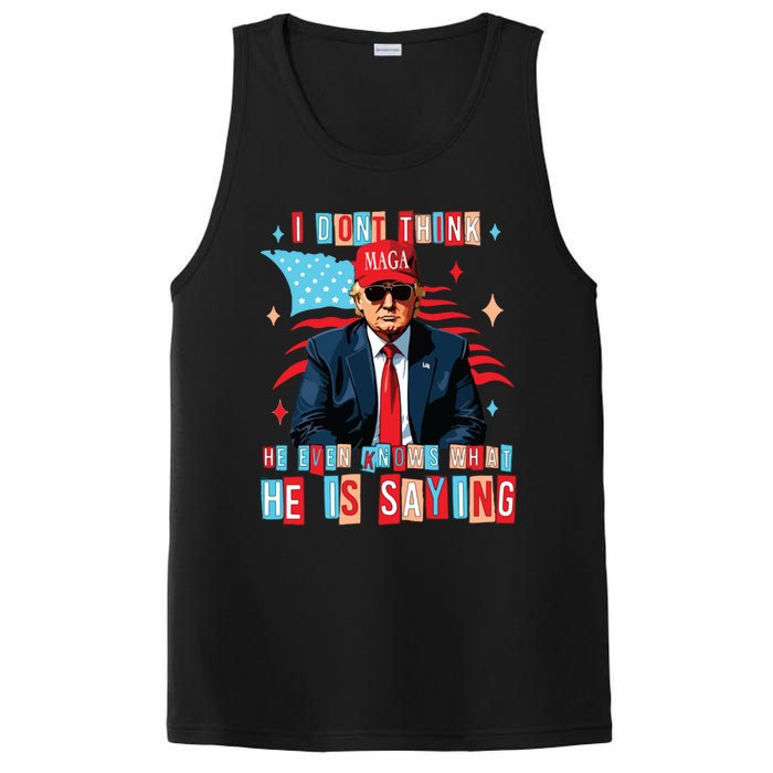 I Don’T Think He Even Knows What He Is Saying Biden Trump Debate Quote PosiCharge Competitor Tank