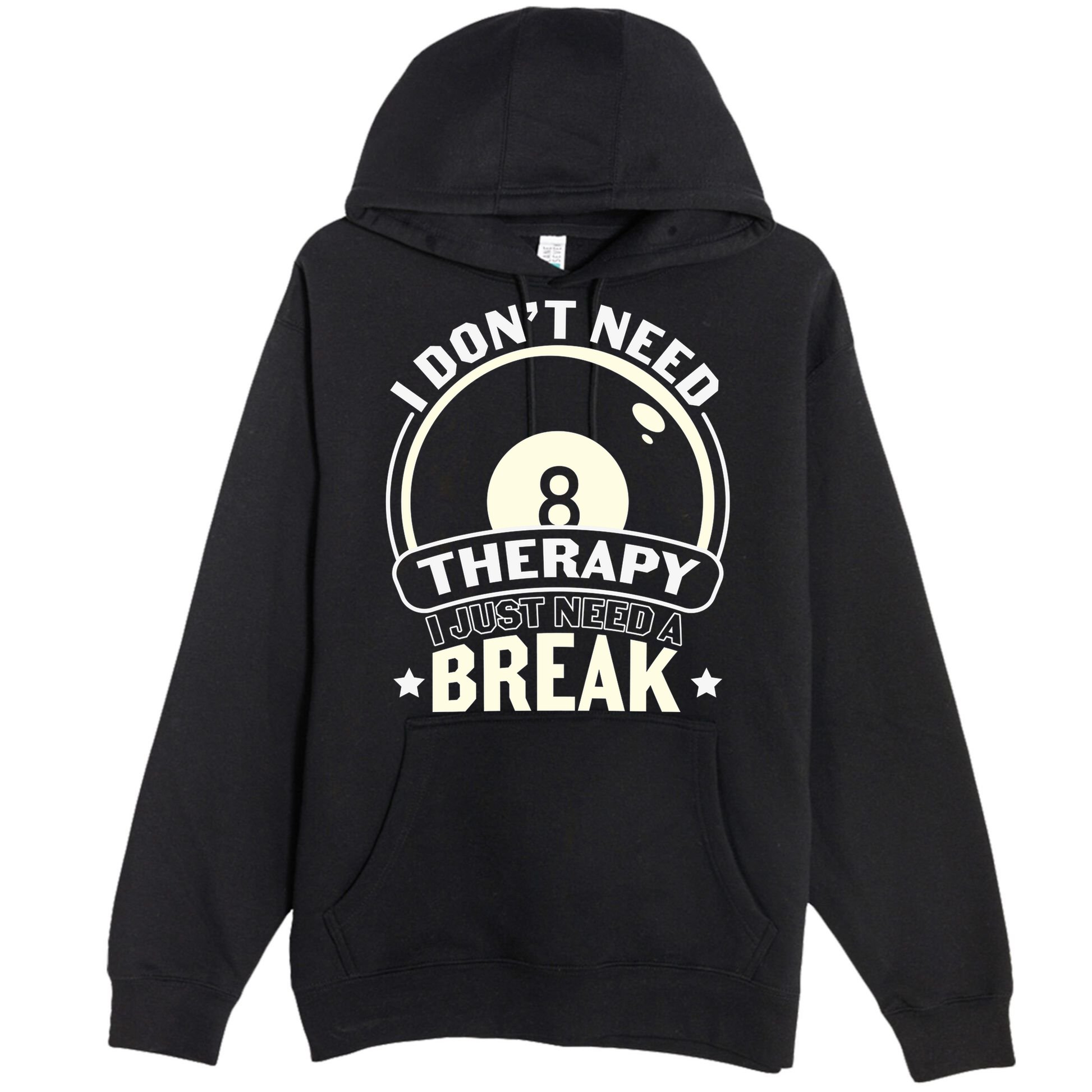 I Don't Theraapy I Just Need A Break Billiards Dad Gift For Father’s Day Premium Pullover Hoodie