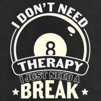 I Don't Theraapy I Just Need A Break Billiards Dad Gift For Father’s Day Microfiber Hand Towel