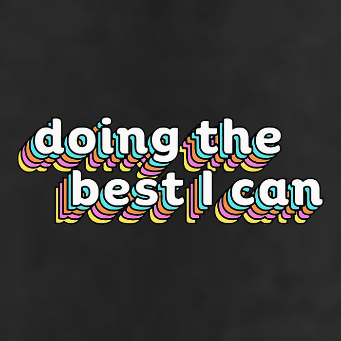 I’M Doing The Best I Can Motivational Golf Towel