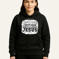 I Don't Think Jesus Does It That Way Bleached Christian Hoodie