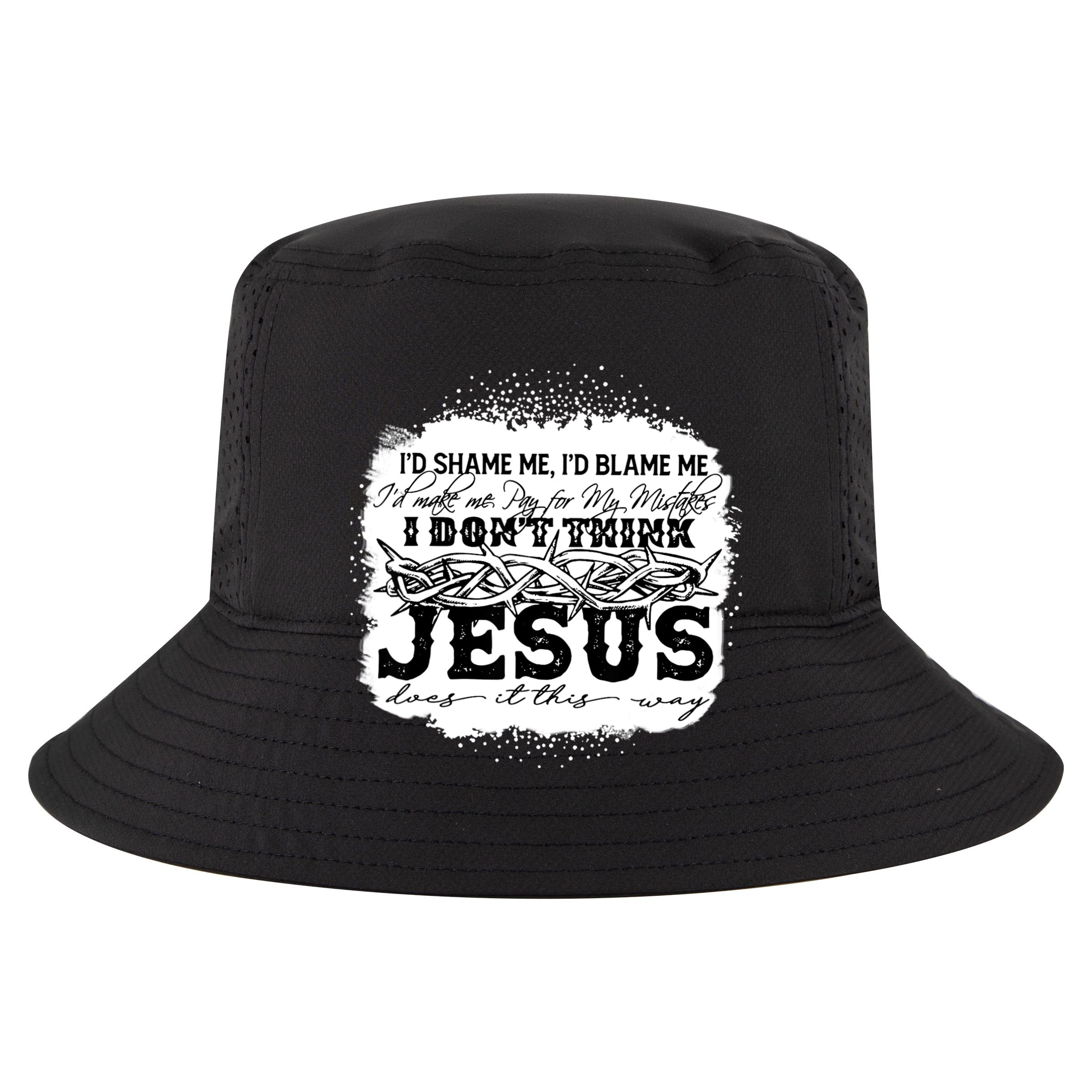 I Don't Think Jesus Does It That Way Bleached Christian T-Shirt