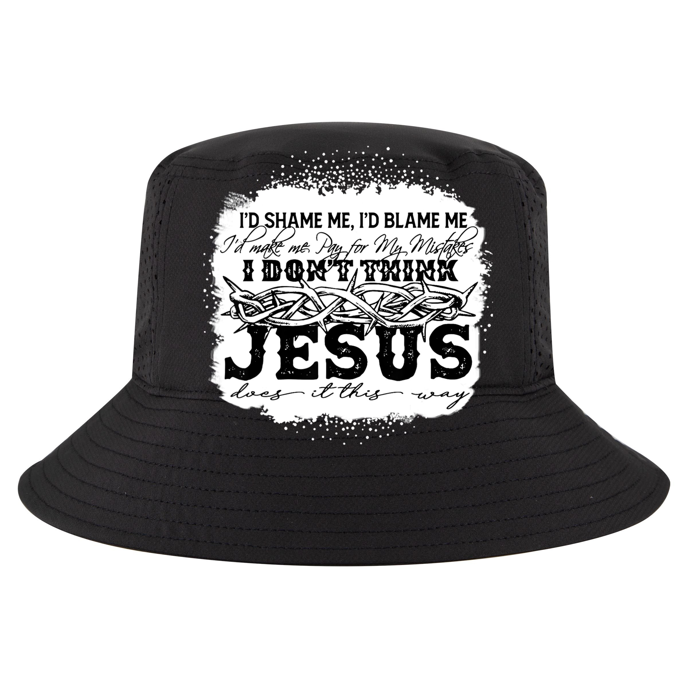 I Don't Think Jesus Does It That Way Bleached Christian T-Shirt