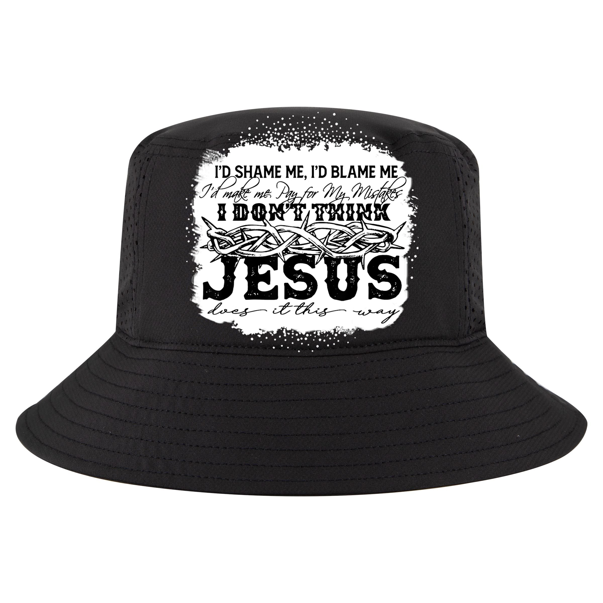 I Don't Think Jesus Does It That Way Bleached Christian T-Shirt