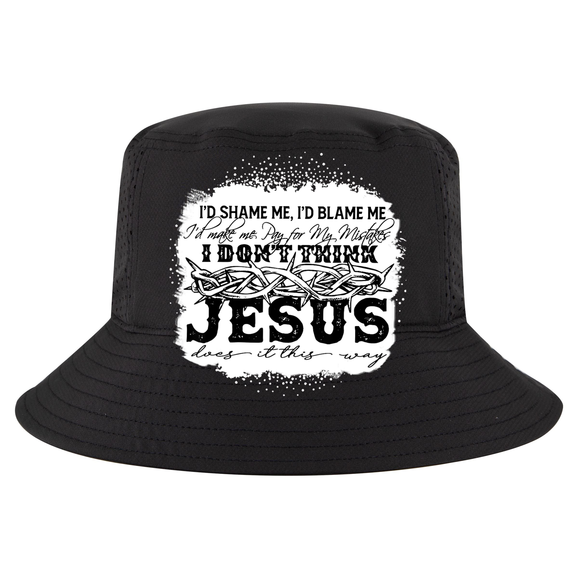 I Don't Think Jesus Does It That Way Bleached Christian T-Shirt