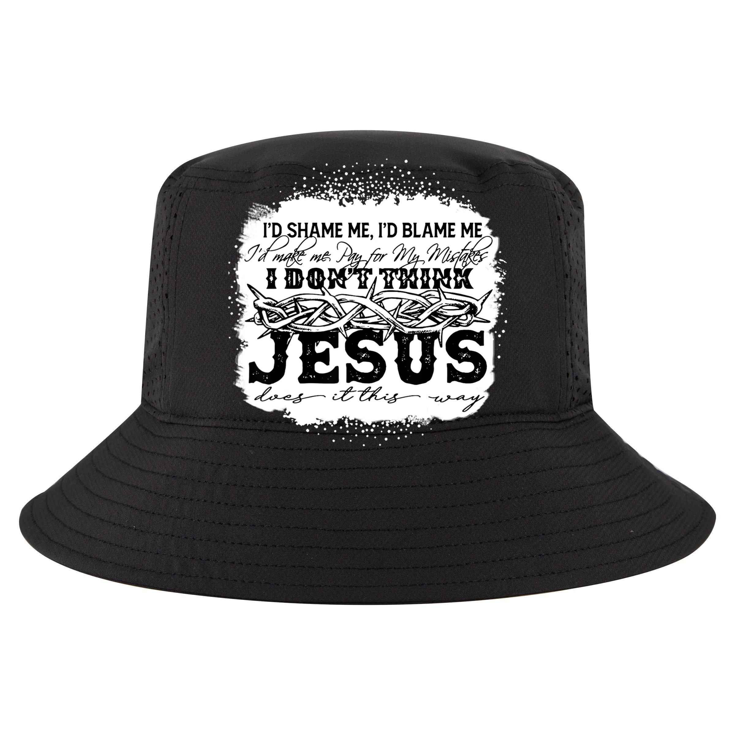 I Don't Think Jesus Does It That Way Bleached Christian T-Shirt