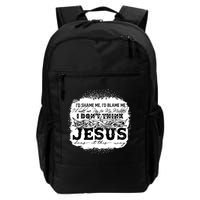 I Don't Think Jesus Does It That Way Bleached Christian Backpack