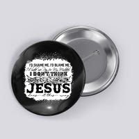 I Don't Think Jesus Does It That Way Bleached Christian Button