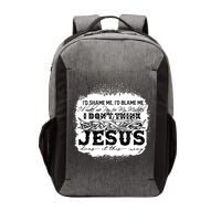 I Don't Think Jesus Does It That Way Bleached Christian Vector Backpack