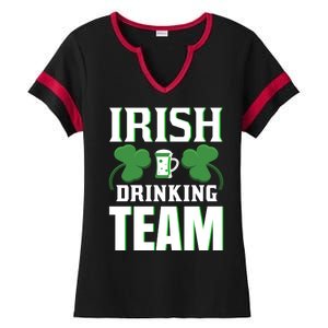 Irish Drinking Team Ladies Halftime Notch Neck Tee