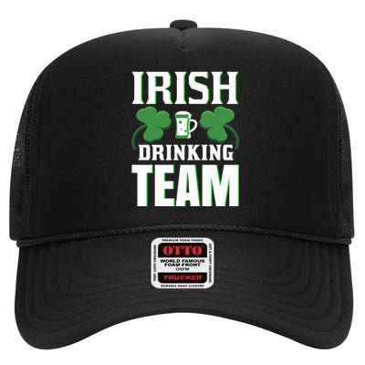 Irish Drinking Team High Crown Mesh Back Trucker Hat