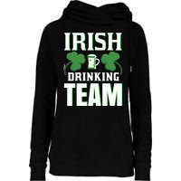 Irish Drinking Team Womens Funnel Neck Pullover Hood