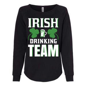 Irish Drinking Team Womens California Wash Sweatshirt