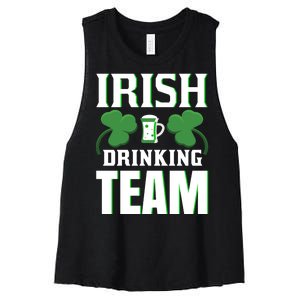 Irish Drinking Team Women's Racerback Cropped Tank