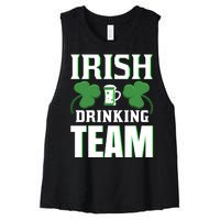 Irish Drinking Team Women's Racerback Cropped Tank