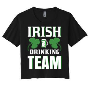 Irish Drinking Team Women's Crop Top Tee