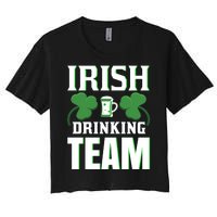 Irish Drinking Team Women's Crop Top Tee