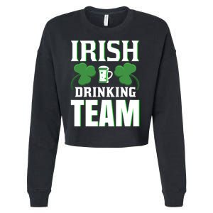 Irish Drinking Team Cropped Pullover Crew