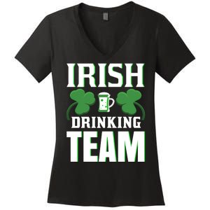 Irish Drinking Team Women's V-Neck T-Shirt