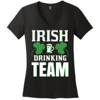 Irish Drinking Team Women's V-Neck T-Shirt