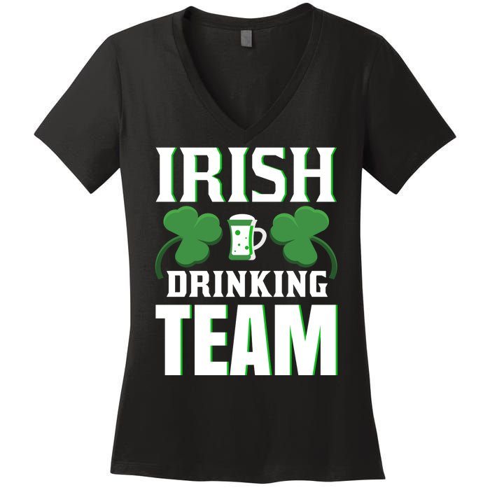 Irish Drinking Team Women's V-Neck T-Shirt