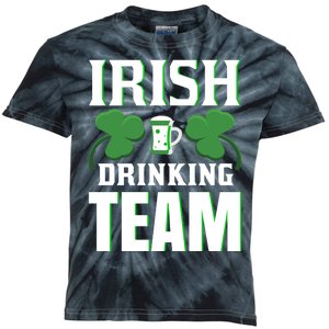 Irish Drinking Team Kids Tie-Dye T-Shirt