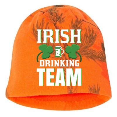 Irish Drinking Team Kati - Camo Knit Beanie