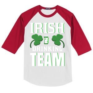 Irish Drinking Team Kids Colorblock Raglan Jersey