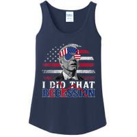 I Did That Biden Recession Funny Anti Biden Ladies Essential Tank