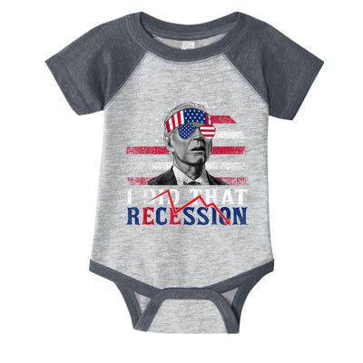 I Did That Biden Recession Funny Anti Biden Infant Baby Jersey Bodysuit